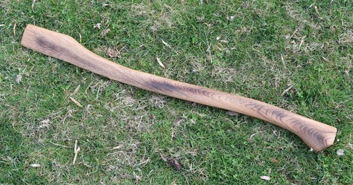 Hickory single bit bent - hickory, 32"